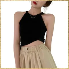 ☆彡送料無料でお届け☆彡Free Size_ブラック [Eukkis] アメスリインナータンク カップ付きタンクトップ-ブラトップ 綿インナー ブラ付き コットン ライトスポーツヨガ用 レディース ブラック