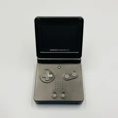 【バッテリー要交換】任天堂 GBAハード ゲームボーイ アドバンスSP オニキスブラック 本体 AGS-001 Nintendo ニンテンドー FC7