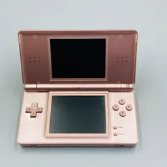 【通電確認のみ】【液晶ジャンク】ニンテンドー DS Lite 本体 メタリックロゼ USG-001 DSハード メタリック ピンク FC8