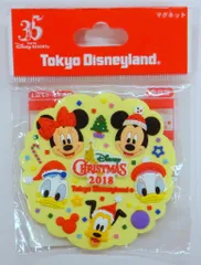 東京ディズニーランド マグネット クリスマスストーリーズ/TDLクリスマス/TDR35周年 2018