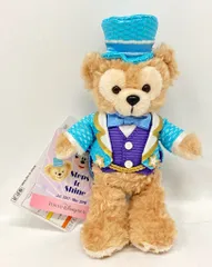 東京ディズニーシー ぬいぐるみバッジ Duffy and Friends ダッフィー(水色/星)/Steps to Shine 2017