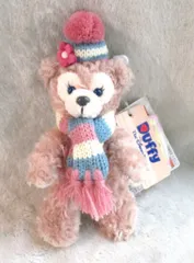 東京ディズニーシー ぬいぐるみバッジ Duffy and Friends シェリーメイ（マフラー&ニット帽) 2014