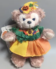 東京ディズニーシー ぬいぐるみバッジ Duffy's Halloween シェリーメイ(かかし) 2014