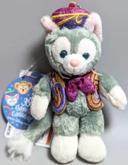 東京ディズニーシー ぬいぐるみバッジ Duffy and Friends ジェラトーニ(紫)/TDR35周年 Happiest Celebration! 35周年