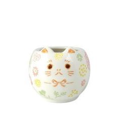 リサ・ラーソン 「まねくねこのこ」 桜柄 波佐見焼 招き猫 （入手困難