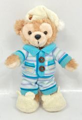 ダッフィー オータムスリープオーバー パジャマ ぬいぐるみバッジ