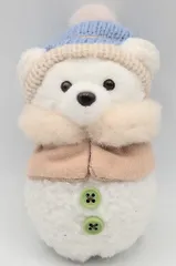 東京ディズニーシー ぬいぐるみチャーム Duffy and Friends Winter 2025 ダッフィー（雪だるま）