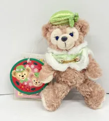 東京ディズニーシー ぬいぐるみバッジ シェリーメイ(黄緑ケープ&帽子)/クリスマスウィッシュ2016 カラーオブクリスマス ナイトタイムウィッシュ 15周年