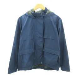 アディダス adidas 近年 ウィンドジャケット 中綿 ブルゾン クライマストーム ロゴ 紺 ネイビー M