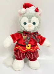 東京ディズニーシー ぬいぐるみバッジ Duffy's Christmas 2016 ジェラトーニ(赤/サンタ風)/Very Merry Snowtime 2016