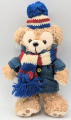 東京ディズニーシー ぬいぐるみバッジ ダッフィー（青コート/マフラー&ニット帽）/Duffy The DISNEY Bear 2012