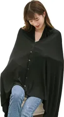 0312 [Chewes Kwen] 授乳ケープ ストール ポンチョ 綿 4way 授乳カバー産婦人科看護師推薦 360度 安心 オシャレ uvカット 透けない 授乳 多機能 マタニティ 人気 大きめ 伸縮性 ベビーカーカバー オールシーズ 1414_659