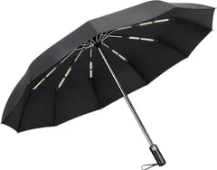 0312 (カーボンブラック) DAYUIRA 傘 折りたたみ傘 傘メンズ105センチ大きいサイズ・晴雨兼用おりたたみ傘 24本傘骨 軽量 頑丈 折り畳み傘 ワンタッチ自動開閉 丈夫耐久 梅雨対策 台風対応 豪雨対応 メンズ レディース 収 1414_414