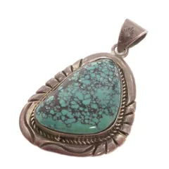 ペンダントトップ ターコイズ シルバー 925 青 ブルー アクセサリー