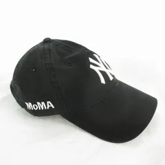 ニューエラ NEW ERA MOMA モマ 別注 NY ヤンキース スナップバック キャップ 黒 ブラック  帽子 ニューエラジャパン合同会社