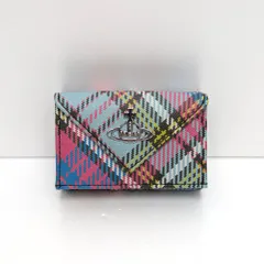 Dz810501 ヴィヴィアンウエストウッド 三つ折り財布 BIOGREEN SAFFIANO PRINTED 51150009-S000V レディース Vivienne Westwood 未使用
