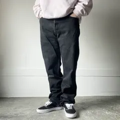 美品 1998年製 USA製 リーバイス 501 後染め ブラック ジーンズ W36(実寸W34) サルファ 90s アメリカ製 ビンテージ D153-21-0010ZT