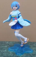 フィギュア　レム 「Re：ゼロから始める異世界生活」 プレシャスフィギュア レム～和風メイドver.～ 水色 (オリジナル版)