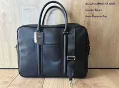 新品 COMME CA MEN コムサメン サフィアーノブリーフバッグ 05ブラック Fサイズ 70XI07のサムネイル