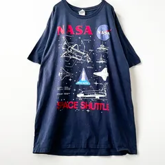 NASAナサtシャツネイビー