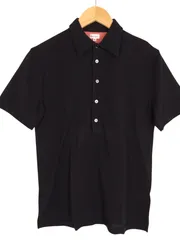 Paul Smith ポールスミス 半袖ポロシャツ ブラック M メンズ 美品 シンプル 上品 カジュアル