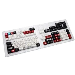 メカニカルキーボード用 キーキャップセット 日本語配列 PBT素材 十字軸対応 自主設計 人間工学設計 追加キー付き カスタムキーキャップ