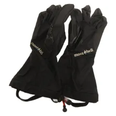 モンベル Montbell オーバーグローブ 手袋 レギュラー丈 1118180 黒 ブラック Mのサムネイル