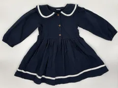 【新入荷!!】☆セット割対応☆ ネクスト ベビー 長袖 ワンピース 92cm （1952）