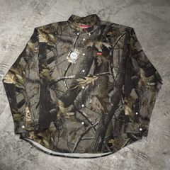 美品‼️Supreme Small Box Shirt Realtree L - メルカリ
