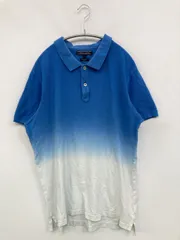 TOMMY HILFIGER トミーヒルフィガー ポロシャツ XL ブルー 無地 ワンポイント 半袖