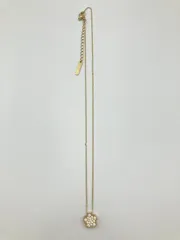 ネックレス ゴールド フラワーモチーフ その他金属