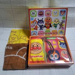 호빵맨 리락쿠마 타월 세트