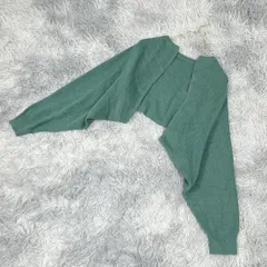 【良品】EVRIS エヴリス 長袖ニットカーディガン ボタンなし(F)モード カワイイのサムネイル