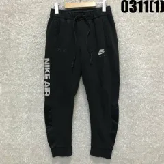 ナイキ エア ブラック トレーナー ズボン m