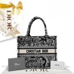 クリスチャンディオール　ブックトート　スモール　トワルドゥジュイ Christian Dior トートバッグ キャンバス