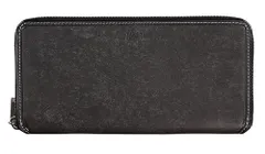 新品 [タケオキクチ] 長財布 ラウンドファスナー 本革 メンズ 780616 マルゴII レザー 牛革 (ブラック×ブラック)