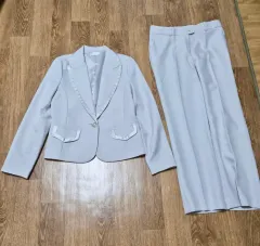 レディース スーツ セット (ジャケット + ズボン)
