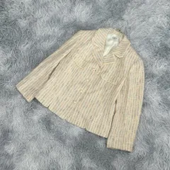 【良品】Aylesbury アリスバーリー 東京スタイル テーラードジャケット レース (15) セレモニー 上品 レトロ　毛 30% ウール 混