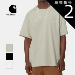 種類2：White-Black/M カーハート tシャツ 半袖 carhartt I033000 S/S MADISON T-SHIRT メール便 (240530)