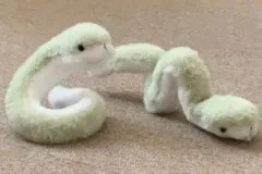 赤ちゃんヘビ ぬいぐるみ 2個 まとめ売り