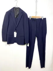 タグ付き■スーツスタイルMARUTOMI マルトミ Richard&Neil ウォッシャブル セットアップ ジャケット パンツ スーツ size94/A6/紺 ■◇メンズ