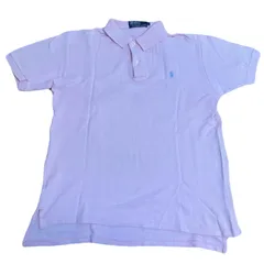 ポロバイラルフローレン　ポロシャツ　Lサイズ　ピンク