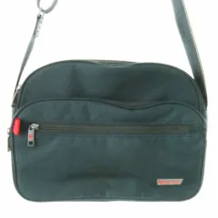 サムソナイト Samsonite ショルダーバッグ ナイロン ロゴ 緑 グリーン /AO6 ■GY99