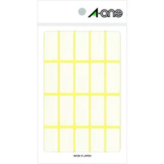 ３Ｍ　エーワン［［ＴＭ上］］フリーラベル白無地１５×３３　２０面×１５シート３００片入