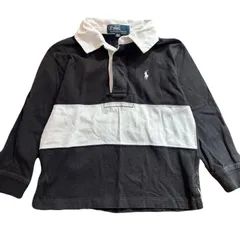 ポロバイラルフローレン　ポロシャツ　長袖　100cm　ナイガイ　ラガーシャツ