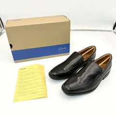 新品 クラークス Clarks Tilden Free レザーシューズ 26.5cm UK 8 1/2 EUR 42 1/2