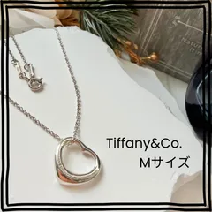 新品仕上済　Tiffany&Co. ティファニー オープンハート ネックレス Mサイズ シルバー 925 G2508-025