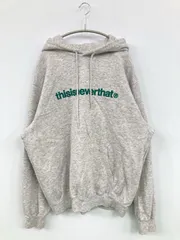 thisisneverthat ディスイズネバーザット パーカー XL グレー