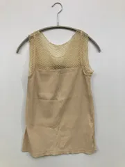 SUGAR SPOON シュガースプーン タンクトップ F アイボリー