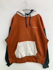 BEN DAVIS ベンデイビス パーカー L オレンジ コットン スウェット ワンポイント ブランドロゴ プルオーバー 長袖